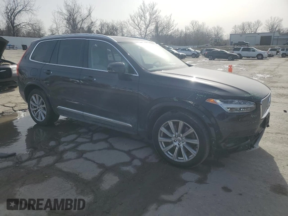 2017 Volvo XC90 Inscription with VIN YV4BC0PL8H1147850, listed as a Copart auction lot 47993895 with 74,614 mi miles and Salvage Title. Bid and sale history available at carsss.com. Image 4.