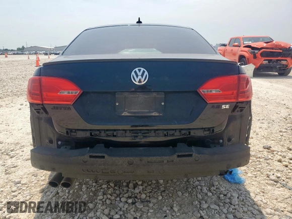 2012 Volkswagen Jetta SE with VIN 3VWDX7AJ1CM307026, listed as a Copart auction lot 57029175 with 109,255 mi miles and Salvage title. Bid and sale history available at DreamBid. Image 6.
