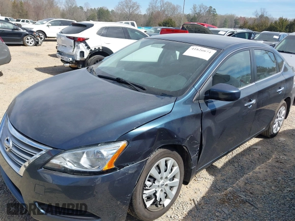 2015 Nissan Sentra SV with VIN 3N1AB7AP4FY267260, listed as a IAAI auction lot 41820874 with 84,259 mi miles and . Bid and sale history available at DreamBid. Image 17.