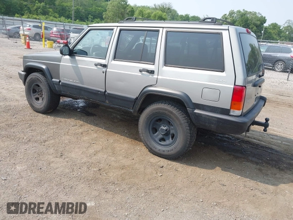 2000 Jeep Cherokee with VIN 1J4FF48S5YL159414, listed as a IAAI auction lot 42416639 with 177,932 mi miles and . Bid and sale history available at DreamBid. Image 3.