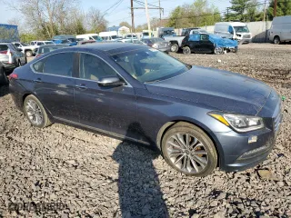 2016 Hyundai Genesis 3.8L with VIN KMHGN4JE6GU107599, listed as a Copart auction lot 54254055 with 110,605 mi miles and Clean Title. Bid and sale history available at carsss.com. Image 4.