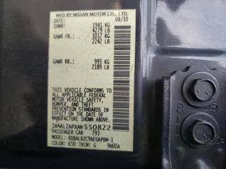 2010 Nissan Altima 2.5 SL with VIN 1N4AL2APXAN550822, listed as a Copart auction lot 53244505 with 157,634 mi miles and Clean Title. Bid and sale history available at carsss.com. Image 12.