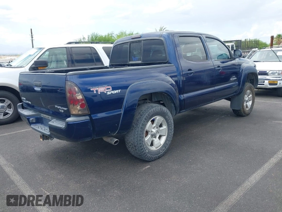 2008 Toyota Tacoma PreRunner with VIN 3TMJU62N68M062757, listed as a IAAI auction lot 42618440 with 201,422 mi miles and . Bid and sale history available at DreamBid. Image 4.