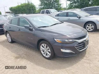 2025 Chevrolet Malibu LT with VIN 1G1ZD5ST5SF126296, listed as a IAAI auction lot 41941842 with 10,500 mi miles and . Bid and sale history available at DreamBid. Image 1.