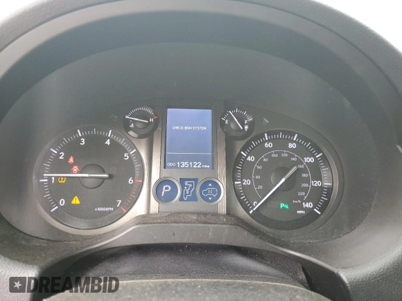2017 Lexus GX 460 with VIN JTJJM7FX0H5164656, listed as a Copart auction lot 47537865 with 135,122 mi miles and Salvage title. Bid and sale history available at DreamBid. Image 9.