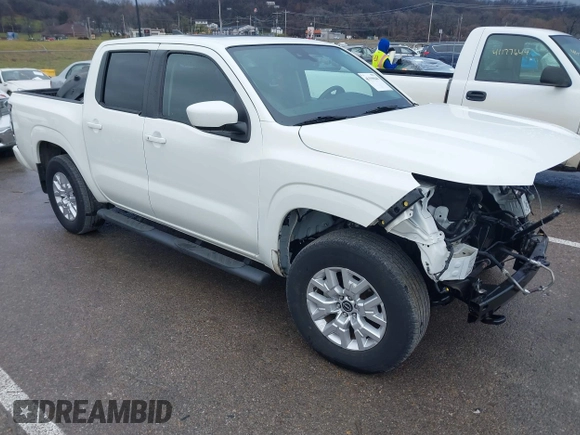 2022 Nissan Frontier S with VIN 1N6ED1EK0NN602334, listed as a IAAI auction lot 41190840 with 37,540 mi miles. Bid and sale history available at carsss.com. Image 1.