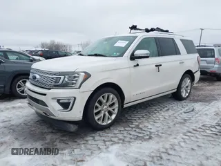 2019 Ford Expedition Platinum with VIN 1FMJU1MT8KEA24308, listed as a IAAI auction lot 41510256 with 143,011 mi miles. Bid and sale history available at carsss.com. Image 17.