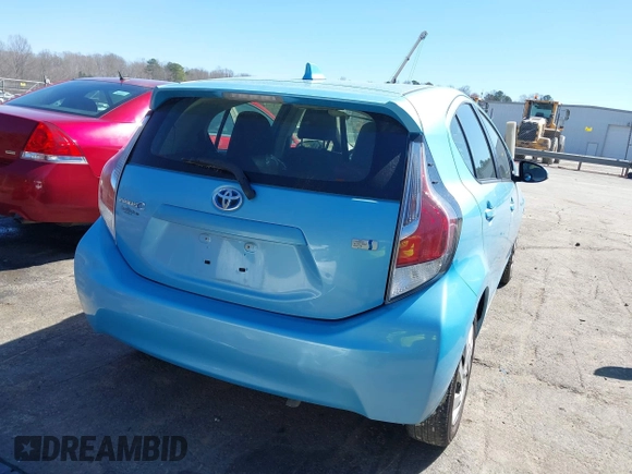 2015 Toyota Prius One with VIN JTDKDTB37F1110357, listed as a IAAI auction lot 41825961 with 100,660 mi miles and . Bid and sale history available at DreamBid. Image 16.