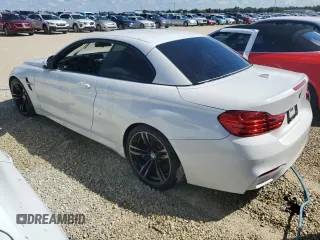 2015 BMW M4 with VIN WBS3U9C56FP968142, listed as a Copart auction lot 74034884 with Not Provided miles and Salvage Title. Bid and sale history available at carsss.com. Image 2.