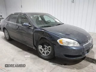 2011 Chevrolet Impala Police Police with VIN 2G1WD5EM2B1165829, listed as a IAAI auction lot 41380558 with 110,695 mi miles. Bid and sale history available at carsss.com. Image 1.