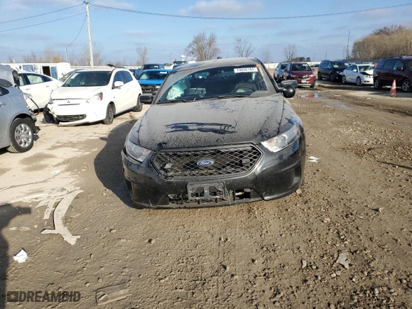 2019 Ford Police Interceptor Sedan with VIN 1FAHP2MK8KG112261, listed as a Copart auction lot 79848184 with 0 mi miles and Salvage Title. Bid and sale history available at carsss.com. Image 5.