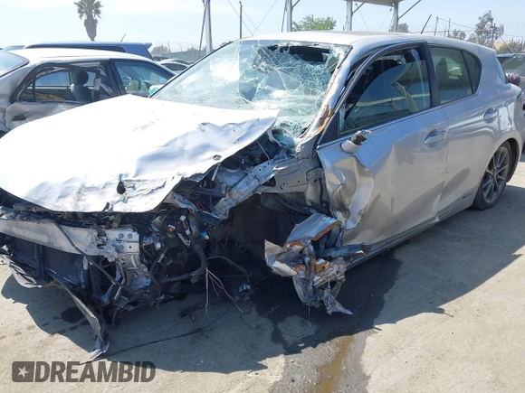 2012 Lexus CT 200h with VIN JTHKD5BH9C2058922, listed as a IAAI auction lot 42485928 with Not provided miles and . Bid and sale history available at DreamBid. Image 17.