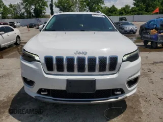 2019 Jeep Cherokee Overland with VIN 1C4PJMJN3KD123879, listed as a Copart auction lot 57650905 with 77,962 mi miles and Salvage title. Bid and sale history available at DreamBid. Image 5.