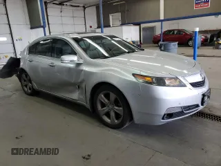 2012 Acura TL Tech Auto with VIN 19UUA9F5XCA004286, listed as a Copart auction lot 52723415 with 164,498 mi miles and Salvage Title. Bid and sale history available at carsss.com. Image 4.
