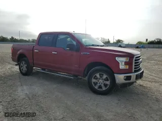 2016 Ford F-150 XLT with VIN 1FTEW1EG9GKF77852, listed as a Copart auction lot 51242915 with 84,290 mi miles and Salvage Title. Bid and sale history available at carsss.com. Image 4.