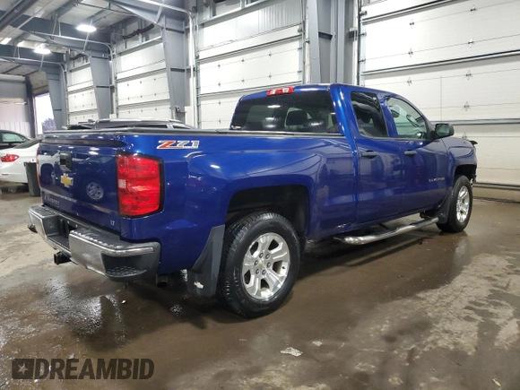 2014 Chevrolet Silverado 1500 LT with VIN 1GCVKREC4EZ167648, listed as a Copart auction lot 86758534 with 110,941 mi miles and Salvage Title. Bid and sale history available at carsss.com. Image 3.