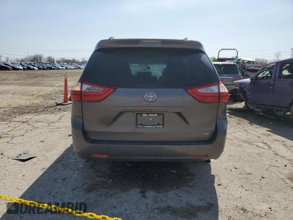 2017 Toyota Sienna LE Auto Access Seat with VIN 5TDKZ3DC0HS767876, listed as a Copart auction lot 48385725 with 49,979 mi miles and Salvage title. Bid and sale history available at DreamBid. Image 6.