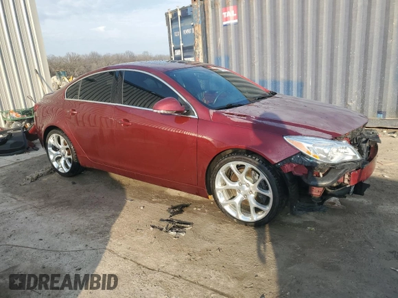 2016 Buick Regal GS with VIN 2G4GV5GX6G9158130, listed as a Copart auction lot 47283795 with 158,918 mi miles and Clean Title. Bid and sale history available at DreamBid. Image 4.