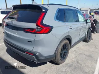 2024 Honda CR-V Sport with VIN 7FARS5H55RE032721, listed as a IAAI auction lot 41669499 with 34,645 mi miles and . Bid and sale history available at DreamBid. Image 4.