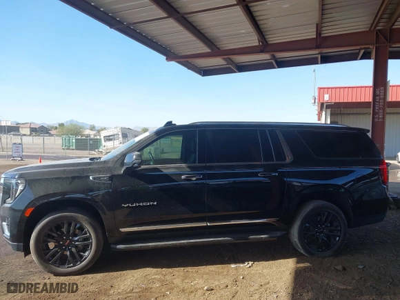 2024 GMC Yukon XL SLT with VIN 1GKS2GKD2RR157523, listed as a IAAI auction lot 41600219 with 52,444 mi miles. Bid and sale history available at carsss.com. Image 14.