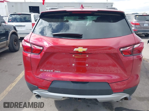 2020 Chevrolet Blazer LT with VIN 3GNKBHRSXLS618131, listed as a IAAI auction lot 41663943 with 38,943 mi miles and . Bid and sale history available at DreamBid. Image 16.