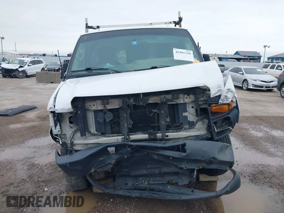 2010 Ford Econoline Cargo Commercial with VIN 1FTNS2EW9ADA02445, listed as a IAAI auction lot 41961328 with 372,850 mi miles and . Bid and sale history available at DreamBid. Image 13.