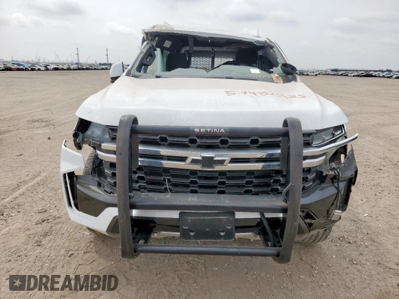 2023 Chevrolet Tahoe with VIN 1GBSCLED3PR299474, listed as a Copart auction lot 57482985 with Not provided miles and Clean title. Bid and sale history available at DreamBid. Image 5.