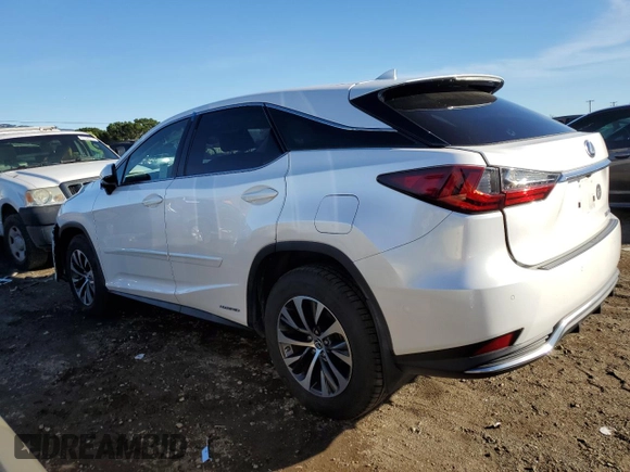 2020 Lexus RX with VIN 2T2AGMDA1LC045416, listed as a Copart auction lot 87016254 with 47,355 mi miles and Salvage Title. Bid and sale history available at carsss.com. Image 2.