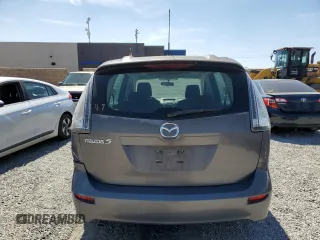 2009 Mazda 5 Sport with VIN JM1CR29L990345262, listed as a Copart auction lot 56575454 with Not Provided miles and Salvage Title. Bid and sale history available at DreamBid. Image 6.