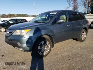 2007 Acura MDX Tech Pkg with VIN 2HNYD28327H518595, listed as a Copart auction lot 45097715 with 131,164 mi miles and Salvage Title. Bid and sale history available at carsss.com. Image 1.