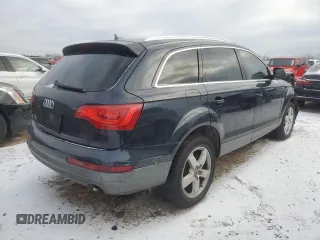 2012 Audi Q7 3.0T Premium Plus with VIN WA1LGAFE1CD003501, listed as a Copart auction lot 88486515 with 132,125 mi miles and Salvage Title. Bid and sale history available at carsss.com. Image 3.