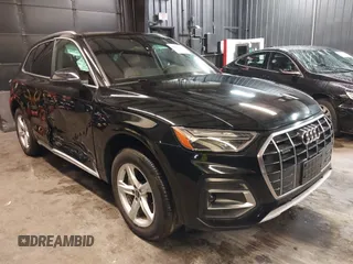 2024 Audi Q5 Premium with VIN WA1ABAFY0R2064293, listed as a IAAI auction lot 41084226 with 5,701 mi miles. Bid and sale history available at carsss.com. Image 1.