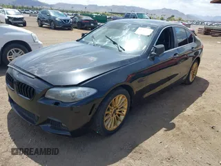 2013 BMW 5 Series 535i xDrive with VIN WBAFU7C51DDU73061, listed as a IAAI auction lot 41960663 with 106,591 mi miles and . Bid and sale history available at carsss.com. Image 17.