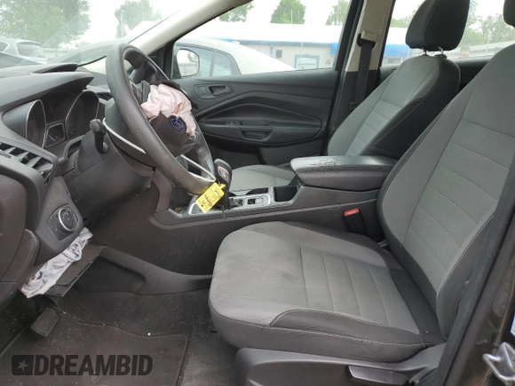 2017 Ford Escape S with VIN 1FMCU0F7XHUC34314, listed as a Copart auction lot 55633695 with Not provided miles and Salvage title. Bid and sale history available at DreamBid. Image 7.