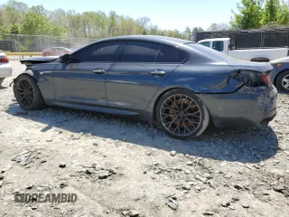 2016 BMW M6 with VIN WBS6E9C5XGG437084, listed as a Copart auction lot 53632315 with 108,151 mi miles and Salvage title. Bid and sale history available at DreamBid. Image 2.
