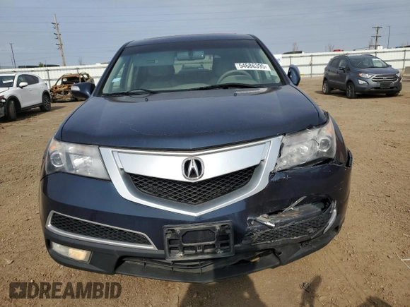 2010 Acura MDX with VIN 2HNYD2H23AH527191, listed as a Copart auction lot 54686395 with 147,528 mi miles and Salvage title. Bid and sale history available at DreamBid. Image 5.