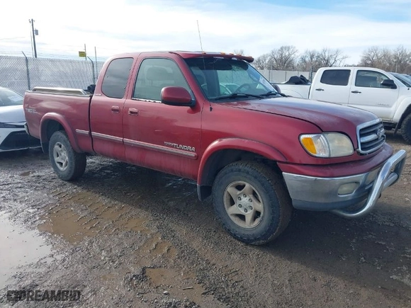 2001 Toyota Tundra Ltd with VIN 5TBBT48181S139305, listed as a IAAI auction lot 41675059 with 162,070 mi miles. Bid and sale history available at carsss.com. Image 1.