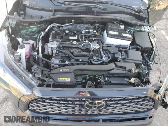 2024 Toyota Corolla Cross LE with VIN 7MUCAAAG1RV095485, listed as a Copart auction lot 54588355 with 4,210 mi miles and Salvage title. Bid and sale history available at DreamBid. Image 12.