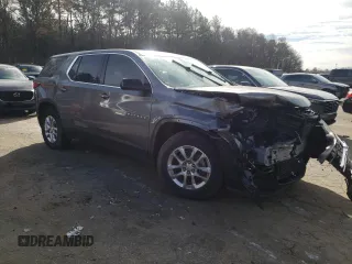 2019 Chevrolet Traverse LS with VIN 1GNERFKW1KJ273369, listed as a Copart auction lot 45704375 with 64,548 mi miles and Salvage Title. Bid and sale history available at carsss.com. Image 4.