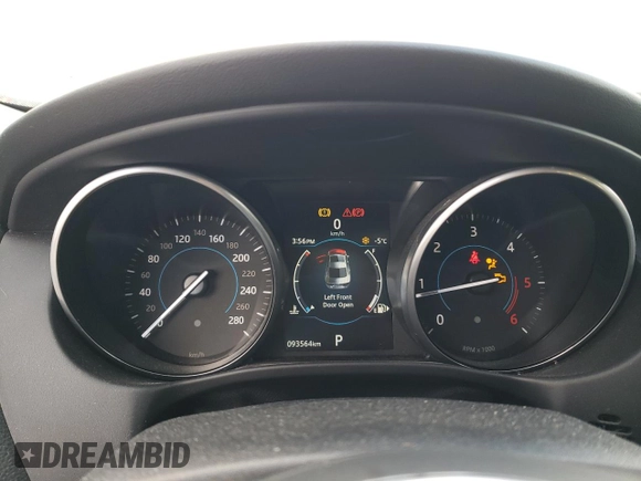 2018 Jaguar XE with VIN SAJAK4FN7JCP17294, listed as a Copart auction lot 85639514 with 93,564 mi miles and Salvage Title. Bid and sale history available at DreamBid. Image 9.