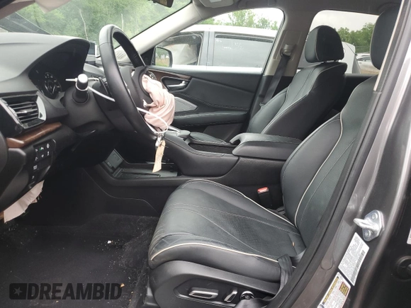 2022 Acura RDX Advance with VIN 5J8TC2H7XNL013573, listed as a Copart auction lot 55359905 with 49,229 mi miles and Salvage title. Bid and sale history available at DreamBid. Image 7.