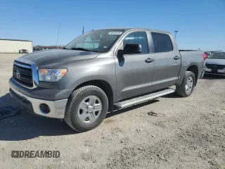 2012 Toyota Tundra with VIN 5TFEM5F10CX039027, listed as a Copart auction lot 89125225 with 254,676 mi miles and Salvage title. Bid and sale history available at DreamBid. Image 1.
