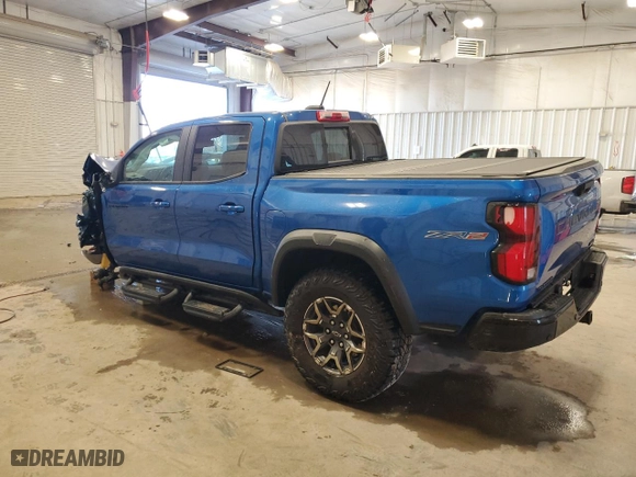 2024 Chevrolet Colorado 4WD ZR2 with VIN 1GCPTFEK0R1176668, listed as a Copart auction lot 87896325 with 0 mi miles and Salvage Title. Bid and sale history available at carsss.com. Image 2.