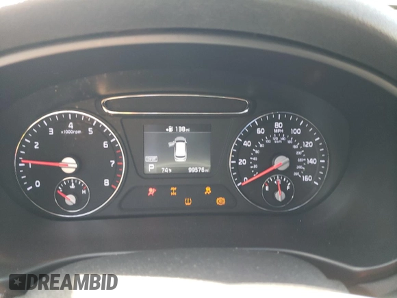 2019 Kia Sorento LX z VIN 5XYPGDA59KG463392, wystawiony jako Copart lot #54970245 z przebiegiem 99 576 mil mil oraz Szkoda całkowita • Salvage title. Historia ofert i sprzedaży dostępna na DreamBid. Obrazek 9.