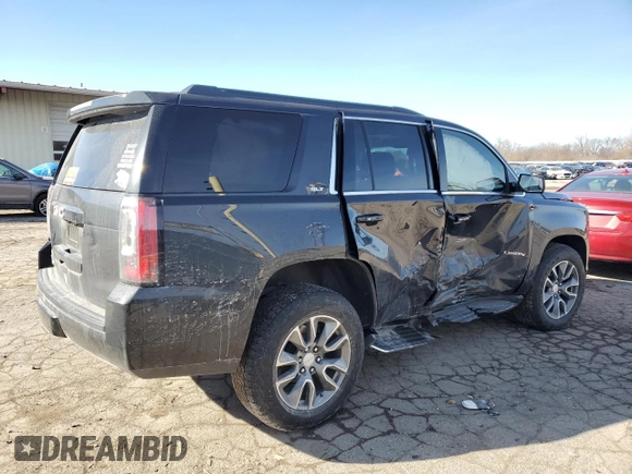 2020 GMC Yukon SLT with VIN 1GKS2BKC0LR162060, listed as a Copart auction lot 42538185 with 102,430 mi miles and Salvage Title. Bid and sale history available at carsss.com. Image 3.