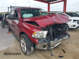 2014 Ram 1500 Big Horn z VIN 1C6RR7TT5ES317206, wystawiony jako IAAI lot #41811213 z przebiegiem 265 464 mil mil oraz . Historia ofert i sprzedaży dostępna na DreamBid. Obrazek 1.