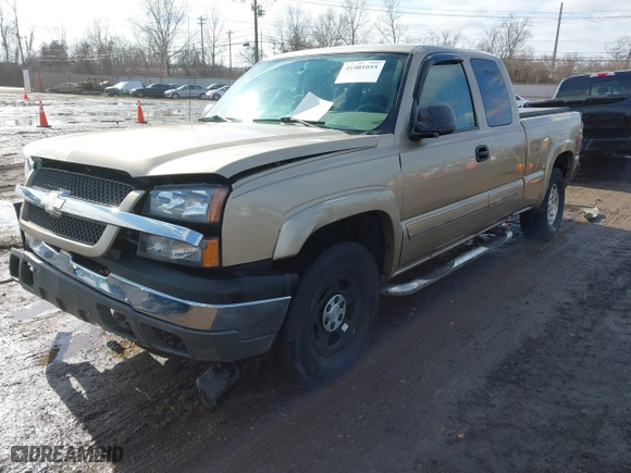 2004 Chevrolet Silverado 1500 Z71 with VIN 2GCEK19T141189951, listed as a IAAI auction lot 41501055 with 125,890 mi miles. Bid and sale history available at carsss.com. Image 23.