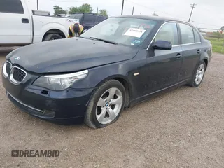 2008 BMW 5 Series 528i with VIN WBANU53568C113344, listed as a IAAI auction lot 41960354 with 194,459 mi miles and . Bid and sale history available at carsss.com. Image 2.