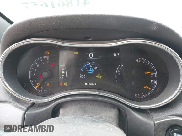 2018 Jeep Grand Cherokee Limited with VIN 1C4RJFBG5JC195417, listed as a IAAI auction lot 41861657 with 151,140 mi miles and . Bid and sale history available at DreamBid. Image 7.