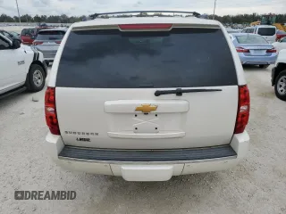 2013 Chevrolet Suburban LTZ with VIN 1GNSCKE05DR167323, listed as a Copart auction lot 78054084 with 0 mi miles and Salvage Title. Bid and sale history available at carsss.com. Image 6.